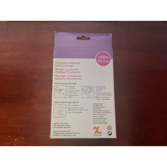 Xyron 1/4" x 100' Permament Adhesive Refill - Picture 2 of 3